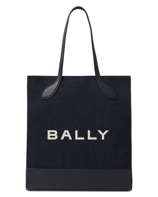 Bally Текстильная сумка-тоут