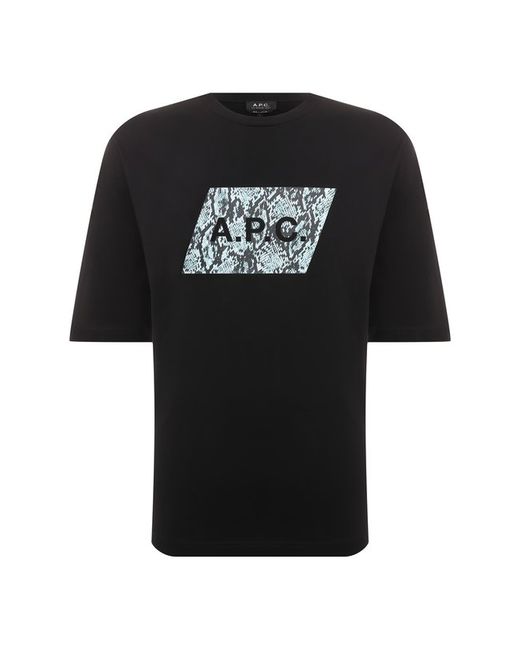 A.P.C. Хлопковая футболка