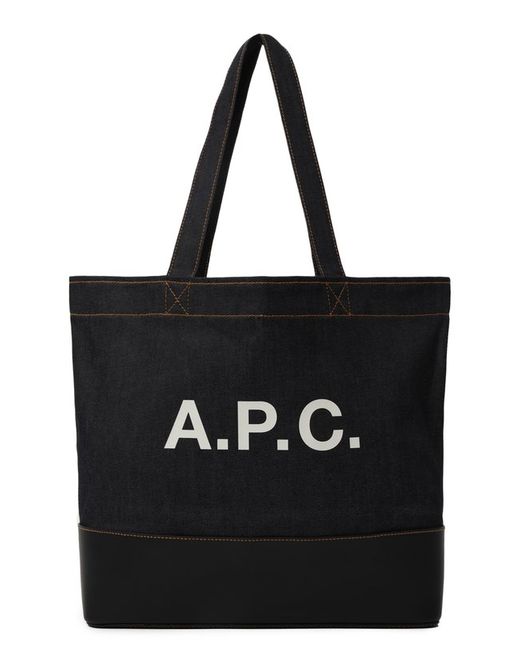A.P.C. Джинсовая сумка-шопер