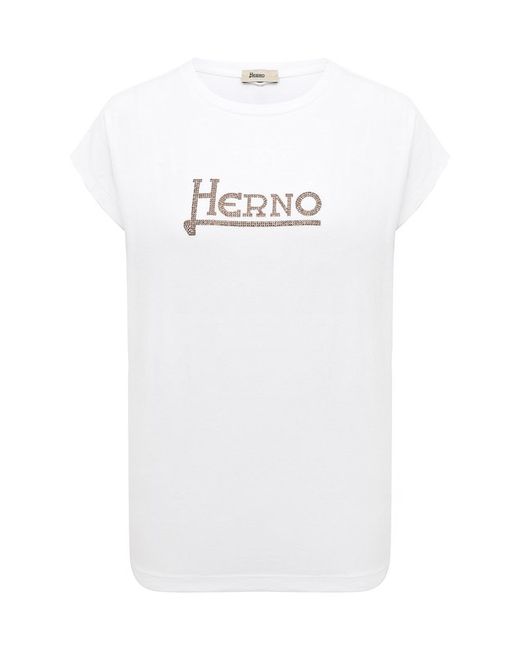 Herno Хлопковая футболка