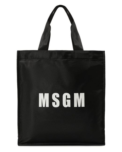 Msgm Текстильная сумка-шопер