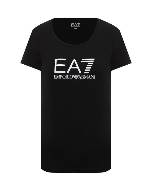 Ea 7 Хлопковая футболка