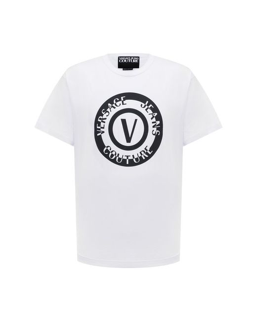 Versace Jeans Хлопковая футболка