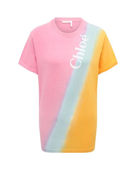 Chloe Хлопковая футболка