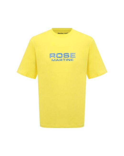 Martine Rose Хлопковая футболка
