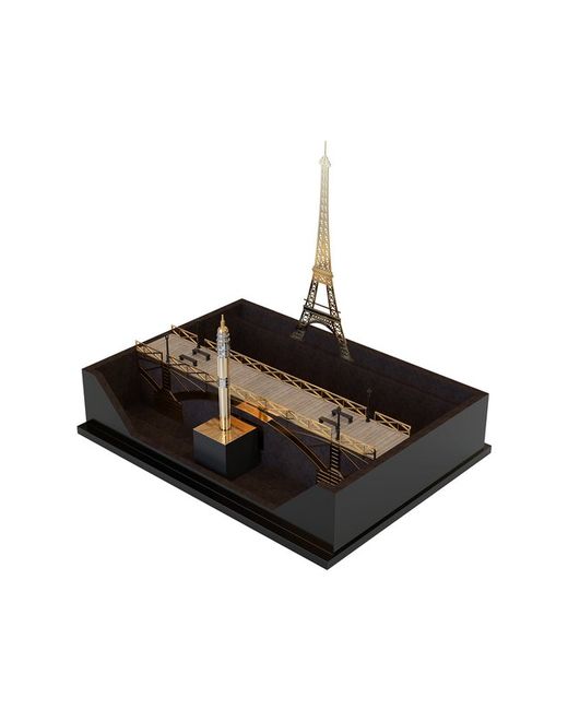 S.T. Dupont Набор ручка-роллер на подставке Loves Paris