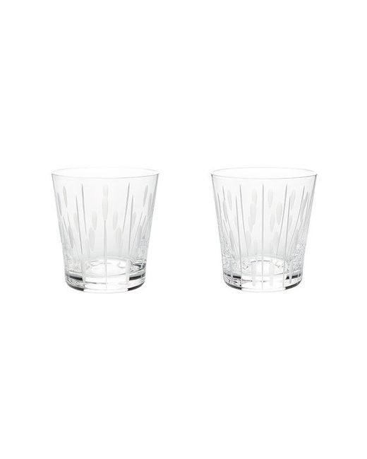 Lalique Набор из двух стаканов для виски Drops-Dew