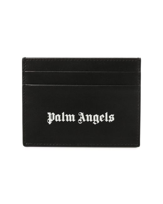 Palm Angels Кожаный футляр для кредитных карт