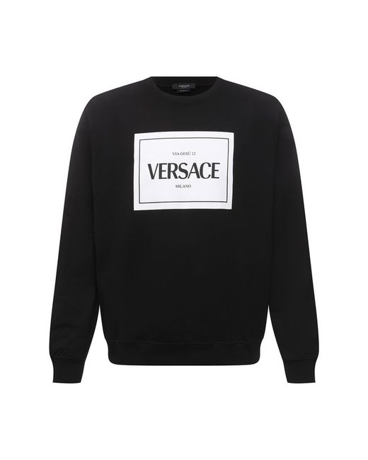 Versace Хлопковый свитшот