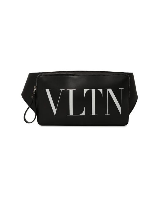 Valentino Кожаная поясная сумка VLTN