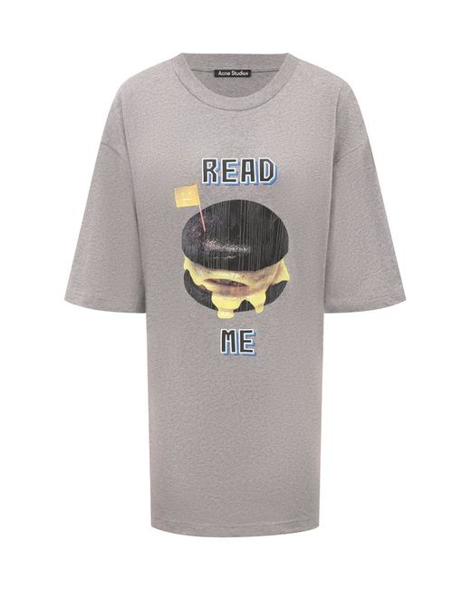 Acne Хлопковая футболка
