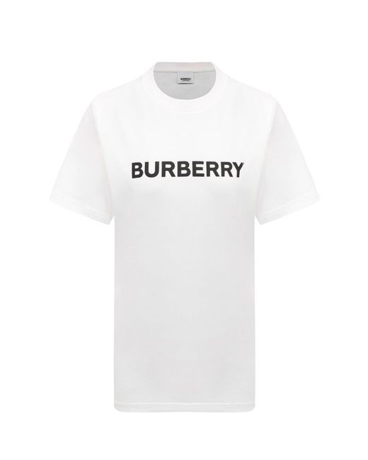 Burberry Хлопковая футболка