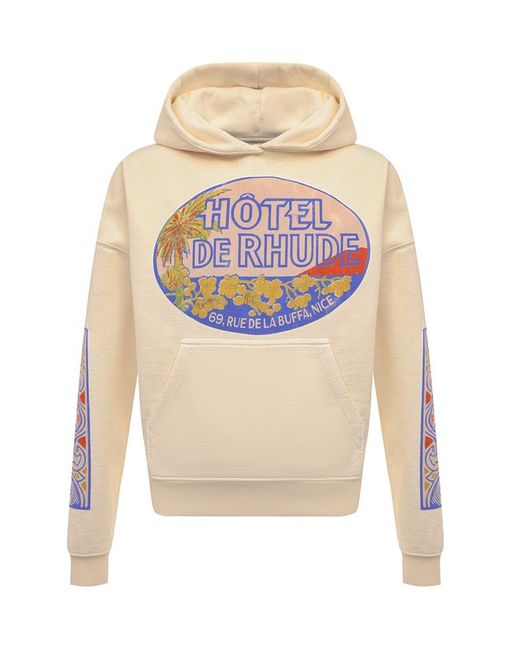 Rhude Хлопковое худи