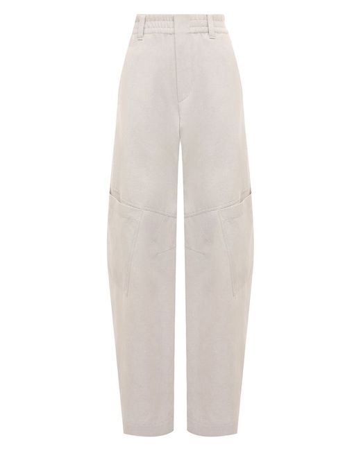 Brunello Cucinelli Брюки из хлопка и льна
