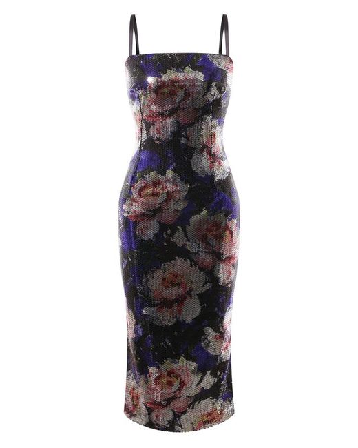 Dolce & Gabbana Платье с отделкой пайетками