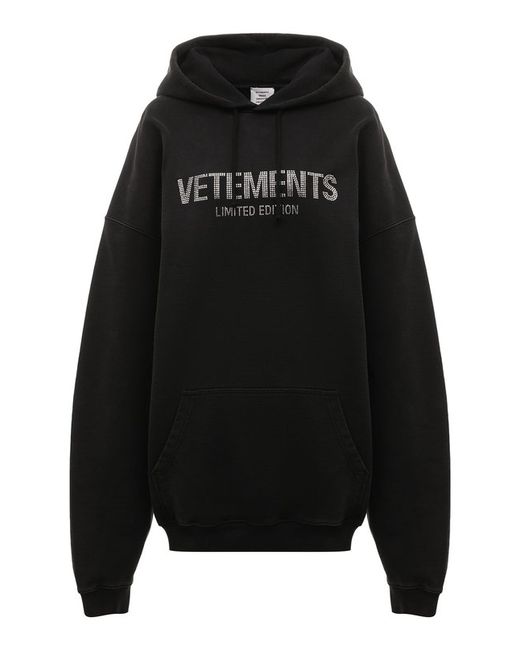 Vetements Хлопковое худи