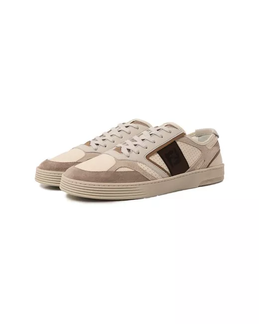 Fendi Кожаные кеды Step