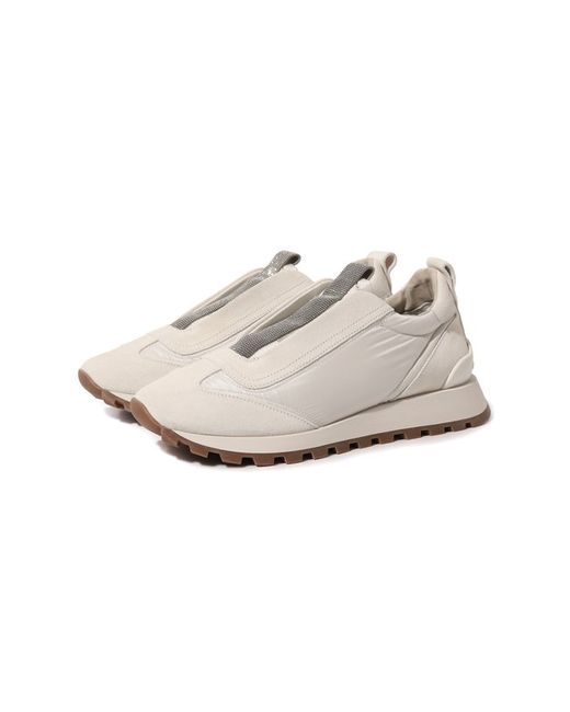 Brunello Cucinelli Комбинированные кроссовки