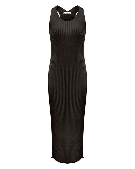 Jil Sander Платье из вискозы