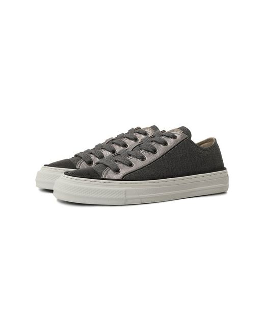 Brunello Cucinelli Текстильные кеды
