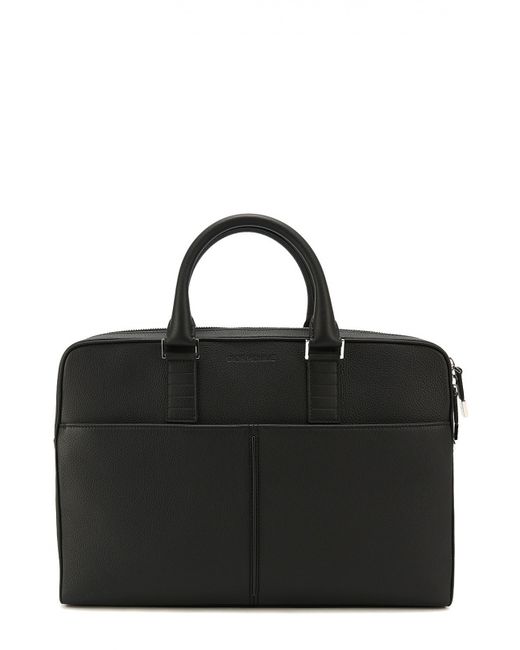Dior Кожаная сумка для ноутбука с плечевым ремнем