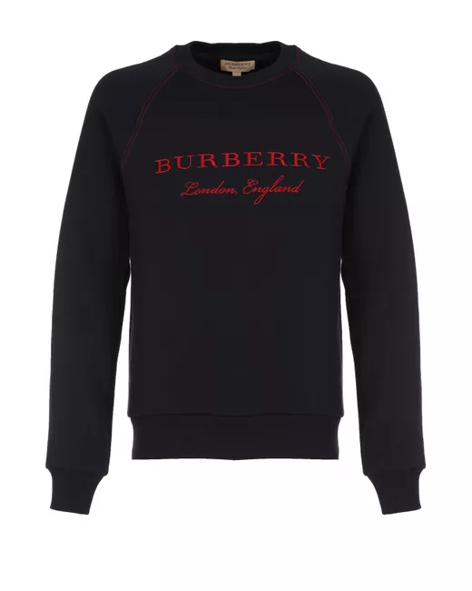 Burberry Хлопковый свитшот с логотипом бренда