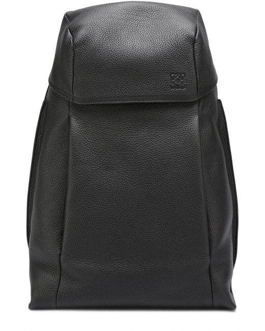 Loewe Кожаный рюкзак с внешними карманами на молнии