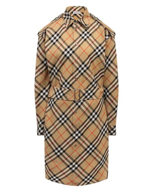 Burberry Хлопковое платье