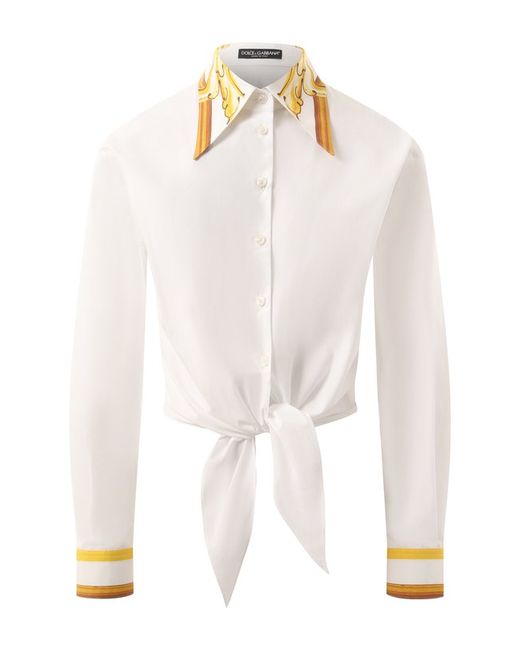 Dolce & Gabbana Хлопковая рубашка