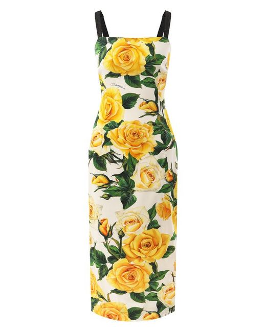 Dolce & Gabbana Шелковое платье