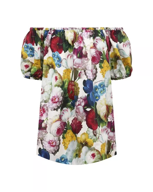Dolce & Gabbana Хлопковая блузка
