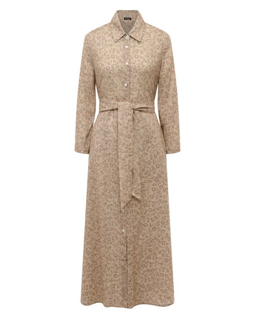 Kiton Льняное платье