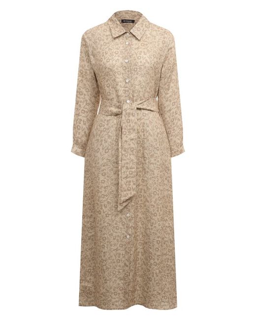Kiton Льняное платье