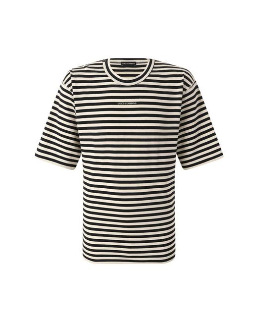 Dolce & Gabbana Хлопковая футболка