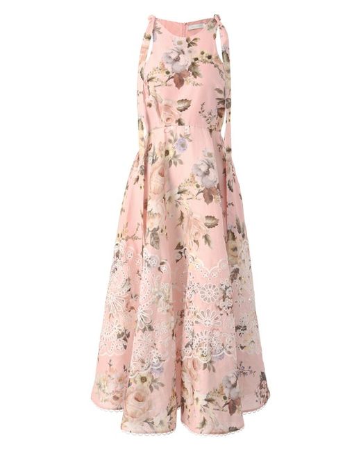 Zimmermann Льняное платье