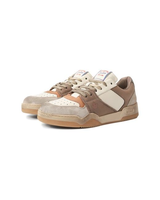 Dsquared2 Кожаные кеды Spiker