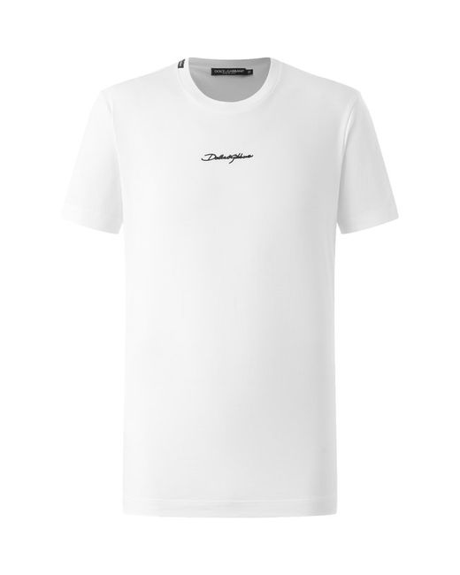 Dolce & Gabbana Хлопковая футболка