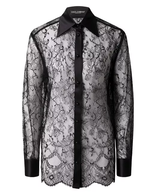 Dolce & Gabbana Блузка из вискозы и шелка