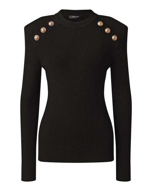 Balmain Пуловер из вискозы