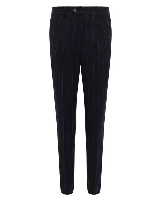 Brunello Cucinelli Брюки из хлопка и шерсти