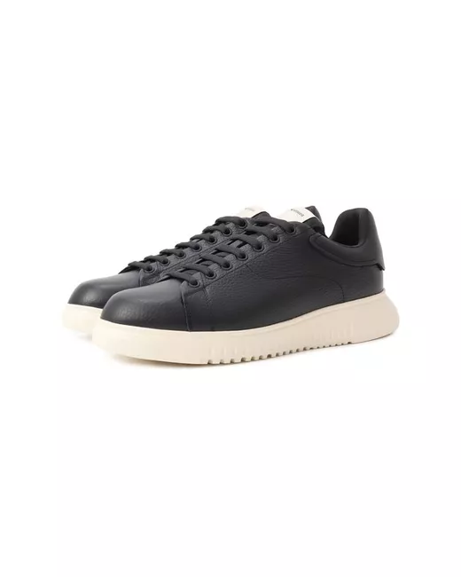 Emporio Armani Кожаные кеды