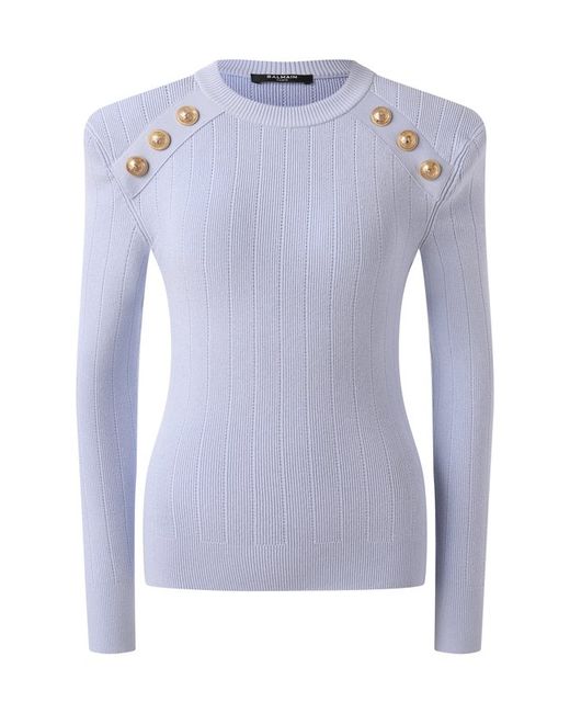 Balmain Пуловер из вискозы