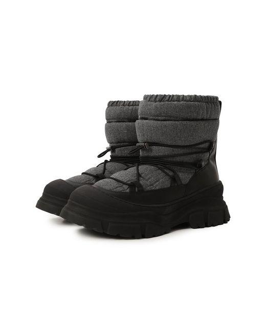 Brunello Cucinelli Текстильные полусапоги