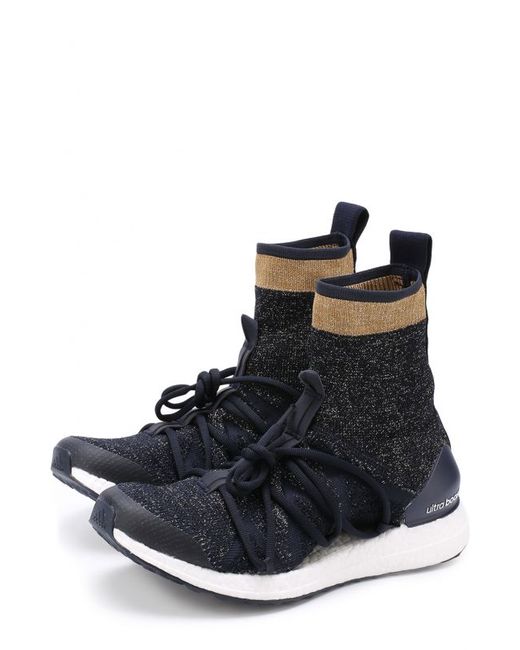 Adidas By Stella  Mccartney Высокие текстильные кроссовки Ultra Boost