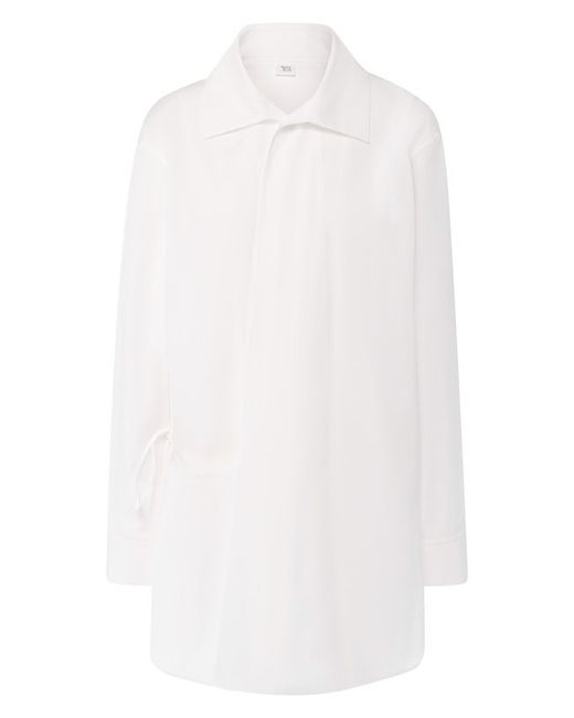 Yohji Yamamoto Удлиненная хлопковая блуза