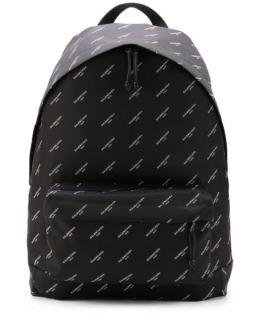 Balenciaga Текстильный рюкзак Explorer с логотипом бренда
