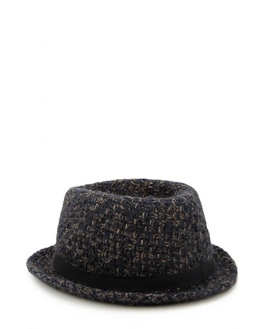 Giorgio Armani Шляпа фактурной вязки с лентой
