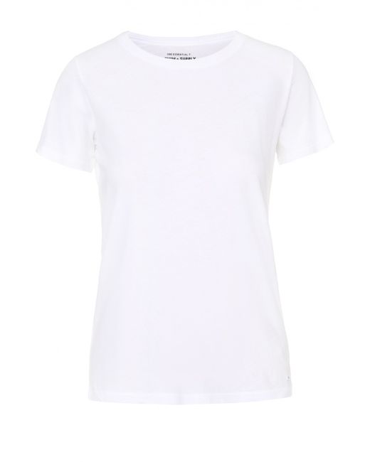 Denim & Supply Ralph Lauren Хлопковая футболка прямого кроя с круглым вырезом DenimSupply by Ralph Lauren