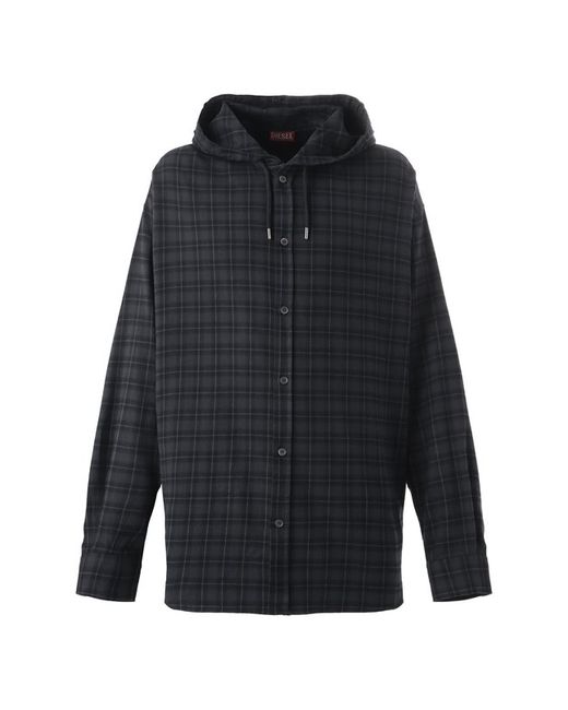 Diesel Рубашка из хлопка и вискозы