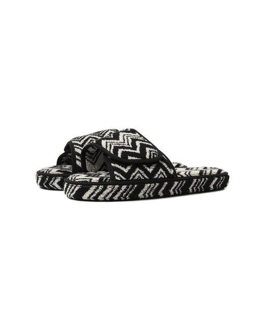 Missoni Текстильные домашние туфли